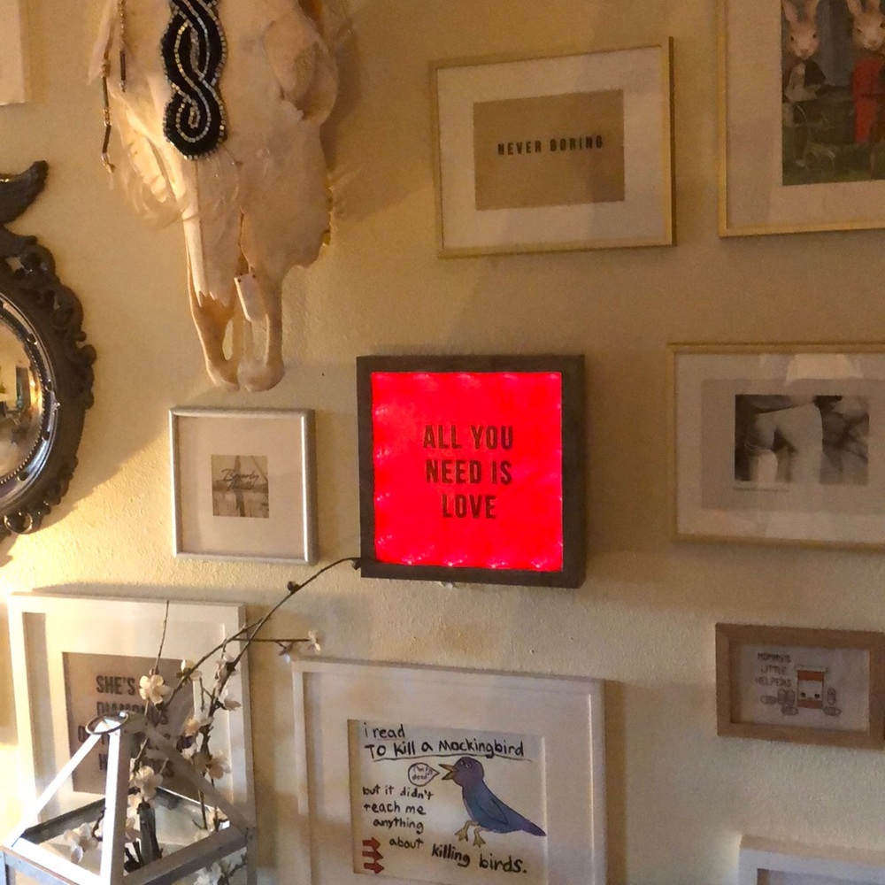 Color Changing Neon Sign Battery Operated - Picture 2 of 8